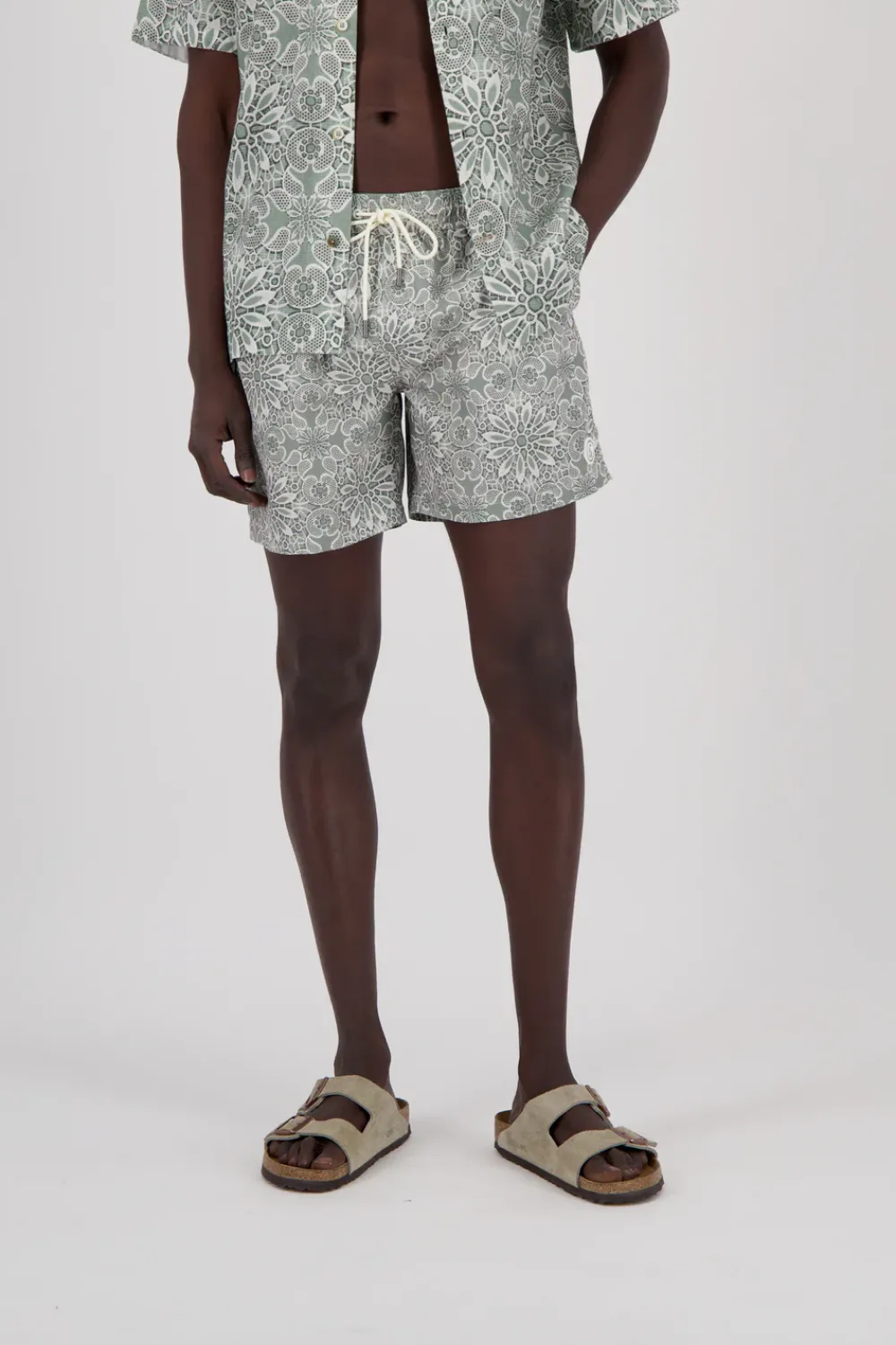 Colours & Sons Badehose Printed - Japanese Tile*Herren Badehosen