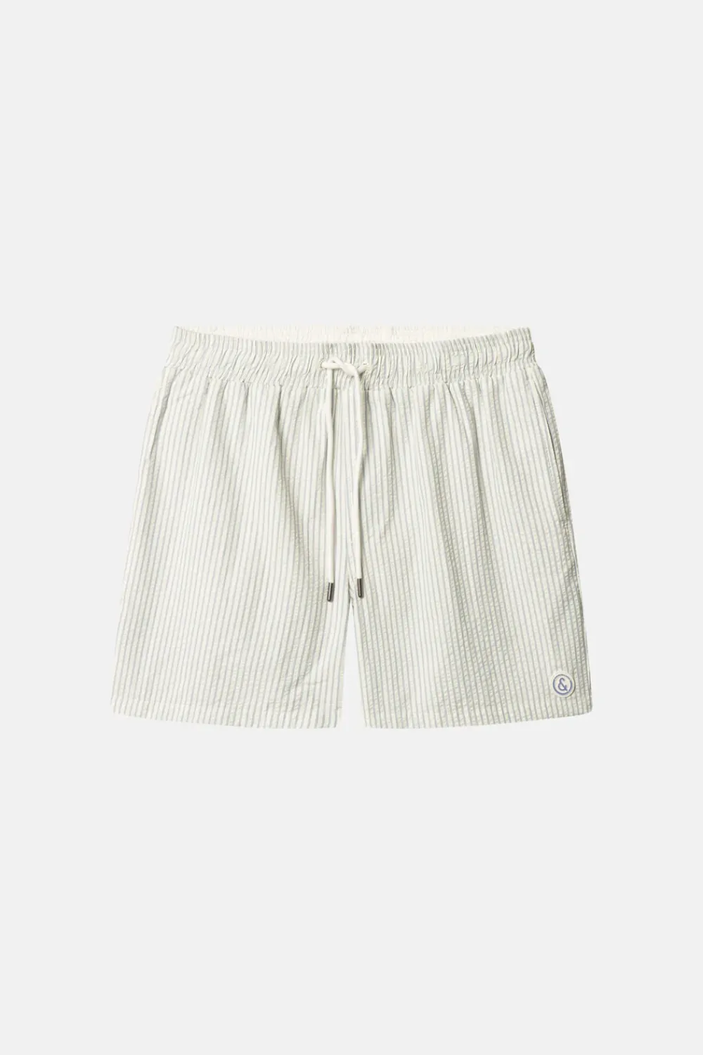 Colours & Sons Badehose Seersucker - Blue Stripes*Herren Badehosen