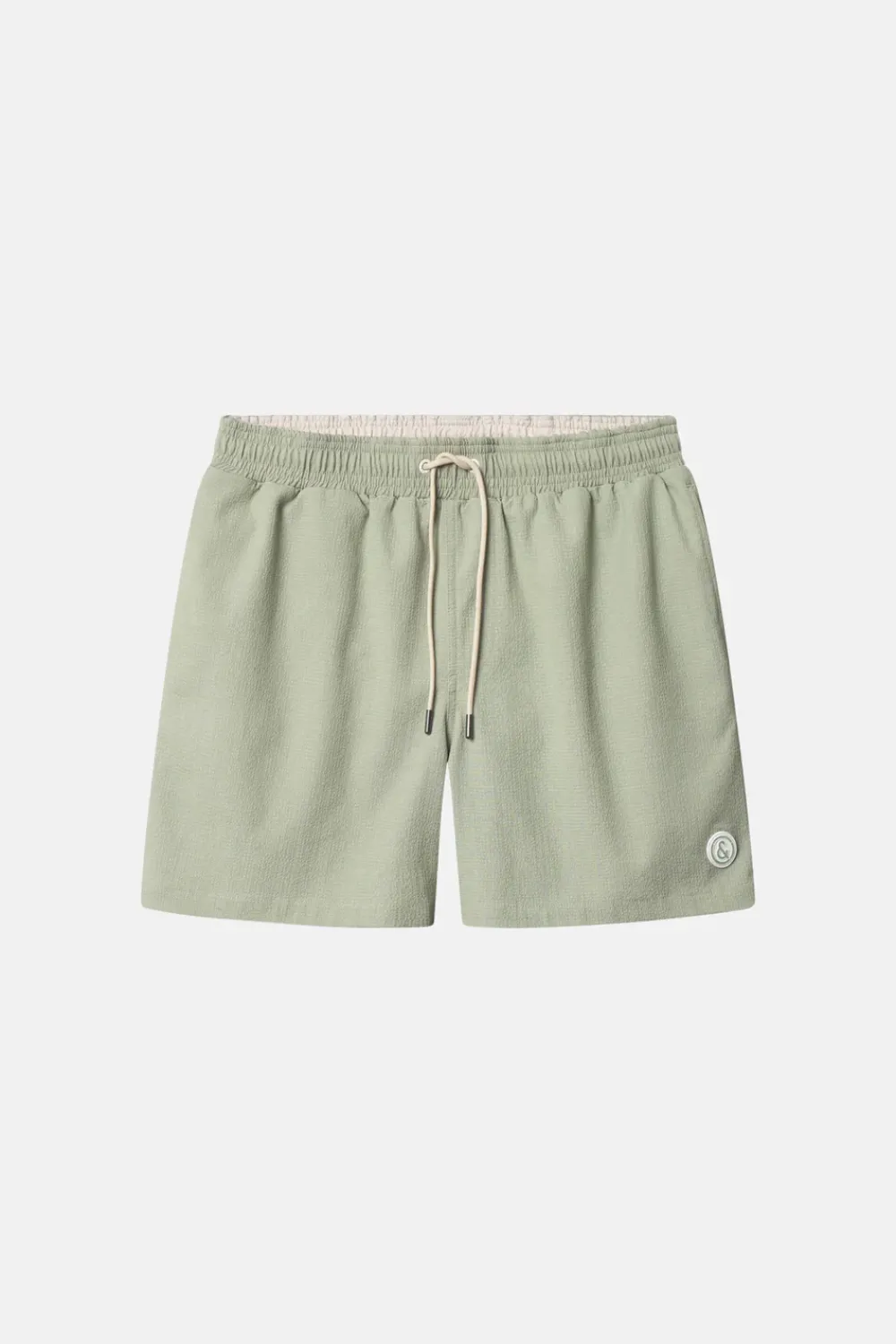 Colours & Sons Badehose Seersucker - Wasabi*Herren Badehosen