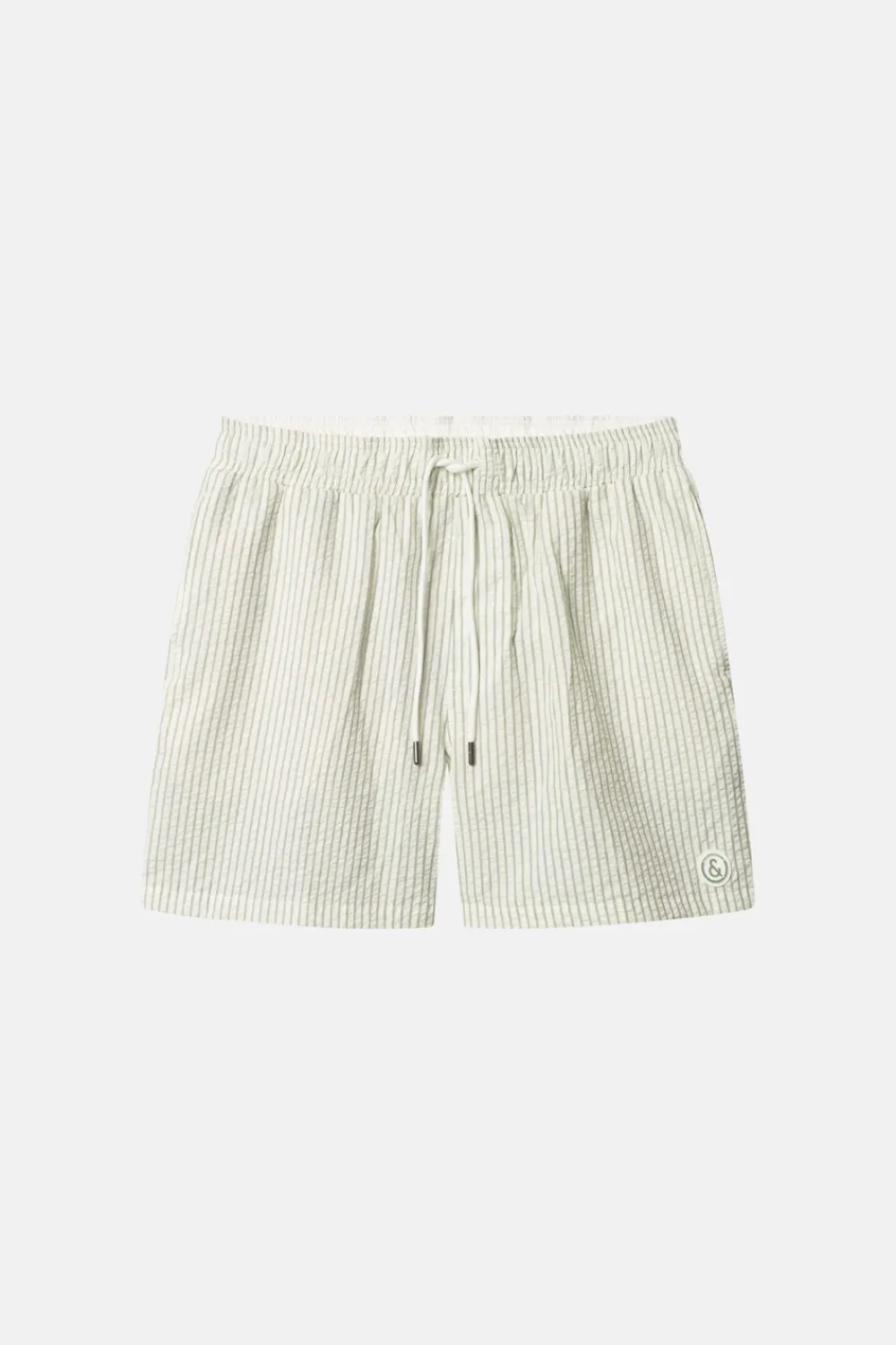 Colours & Sons Badehose Seersucker - Wasabi Stripes*Herren Badehosen