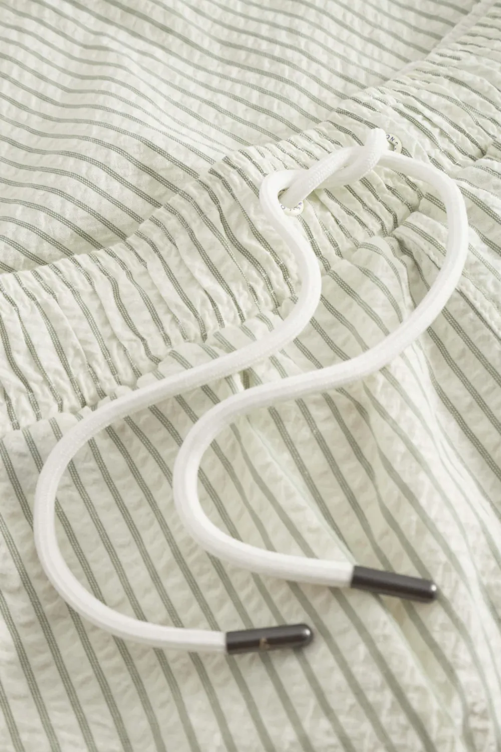 Colours & Sons Badehose Seersucker - Wasabi Stripes*Herren Badehosen