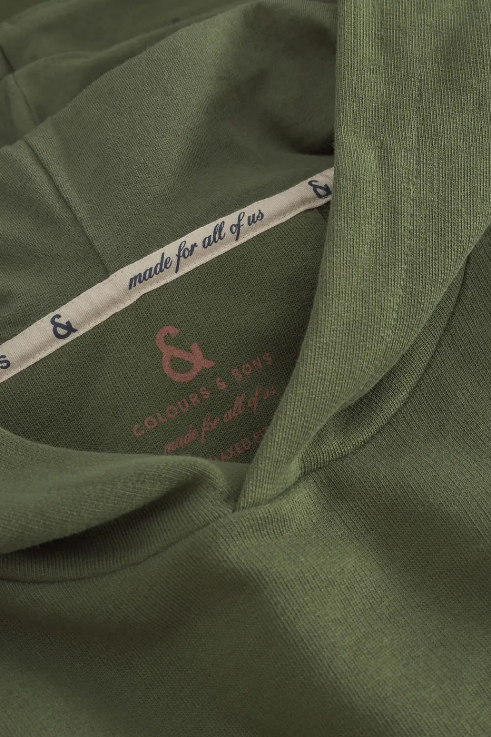 Colours & Sons Basic Hoodie-made for all of us - Yucca*Herren Sweatshirts