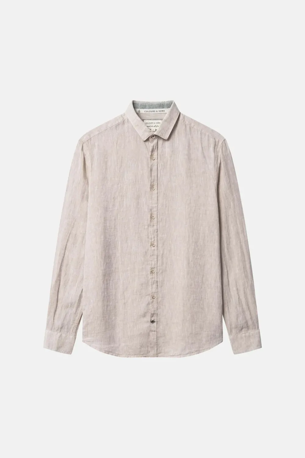 Colours & Sons Basic Leinen Hemd - Tent*Herren Hemden