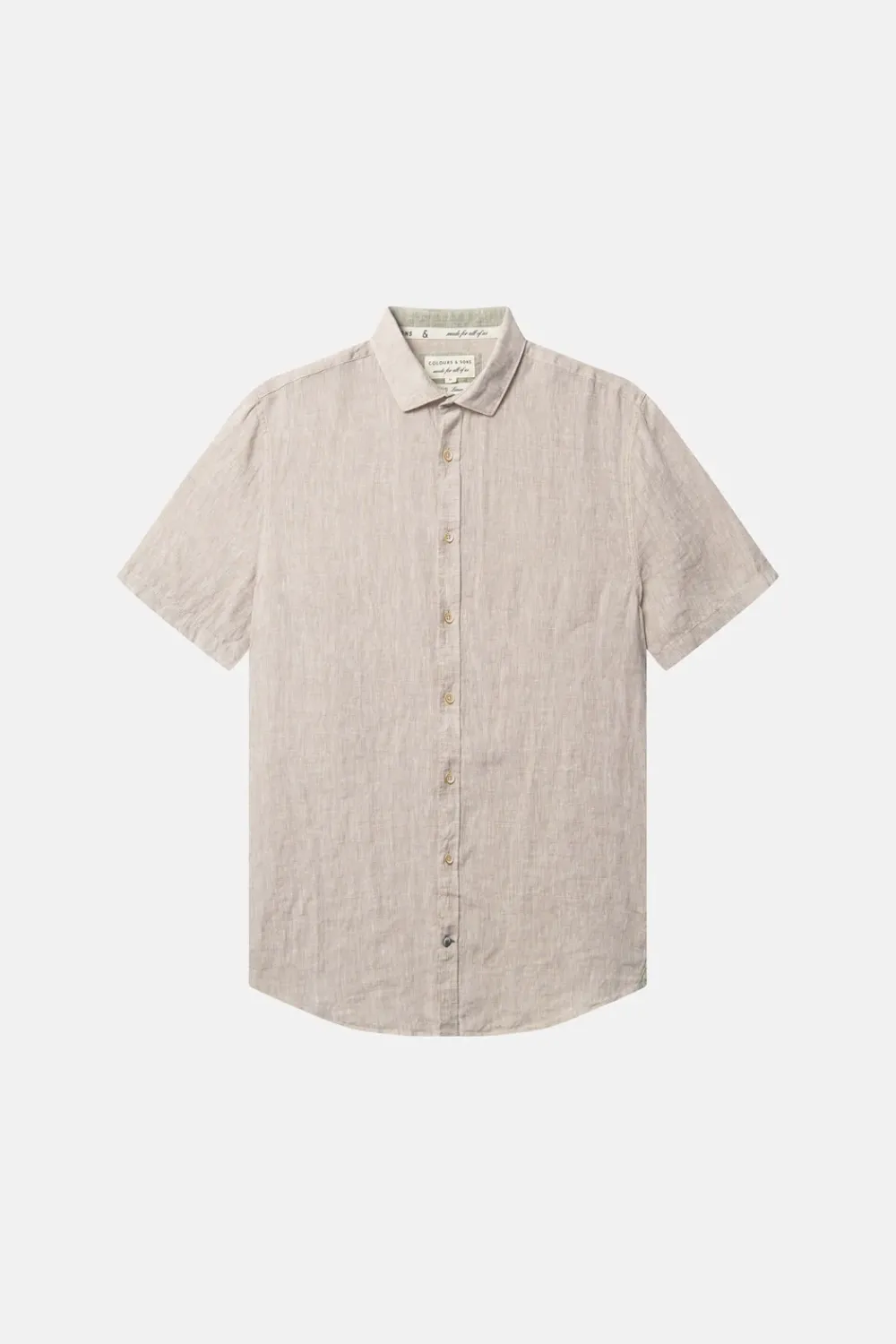 Colours & Sons Basic Leinen Hemd - Tent*Herren Hemden