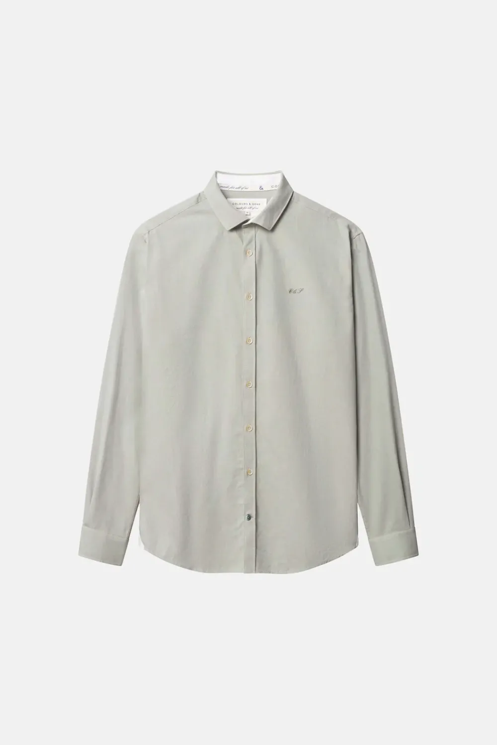 Colours & Sons Basic Oxford Hemd - Matcha*Herren Hemden|Hemden