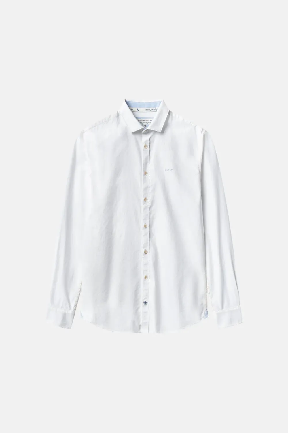 Colours & Sons Basic Oxford Hemd - White*Herren Hemden|Hemden