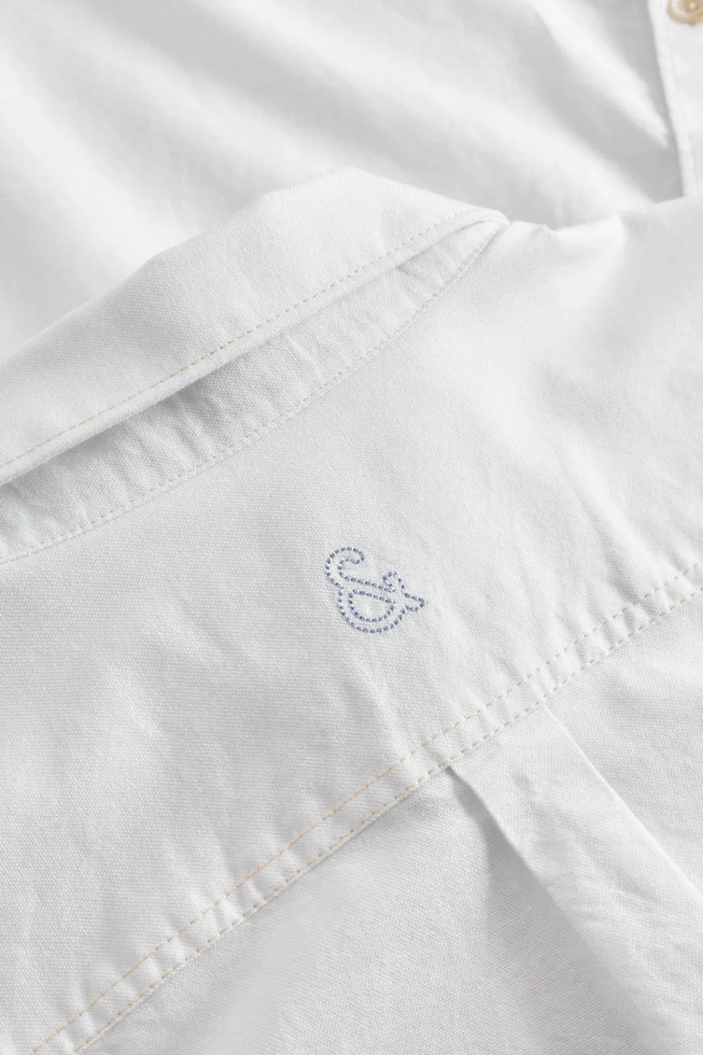 Colours & Sons Basic Oxford Hemd - White*Herren Hemden|Hemden
