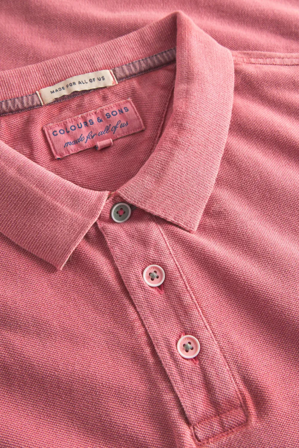 Colours & Sons Basic Polo - Mauve*Herren T-Shirts & Polos|T-Shirts & Polos