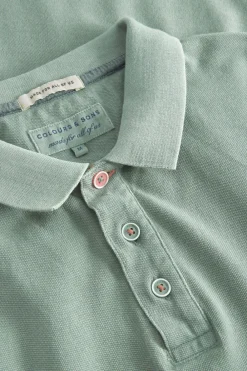 Colours & Sons Basic Polo - Pistachio*Herren T-Shirts & Polos|T-Shirts & Polos