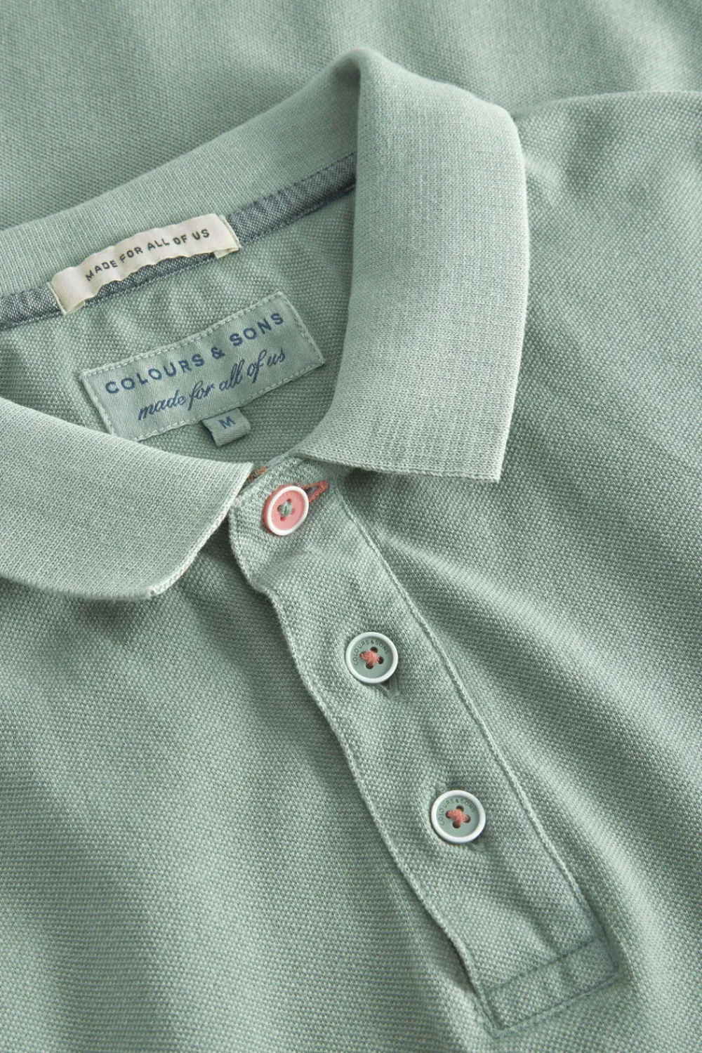 Colours & Sons Basic Polo - Pistachio*Herren T-Shirts & Polos|T-Shirts & Polos