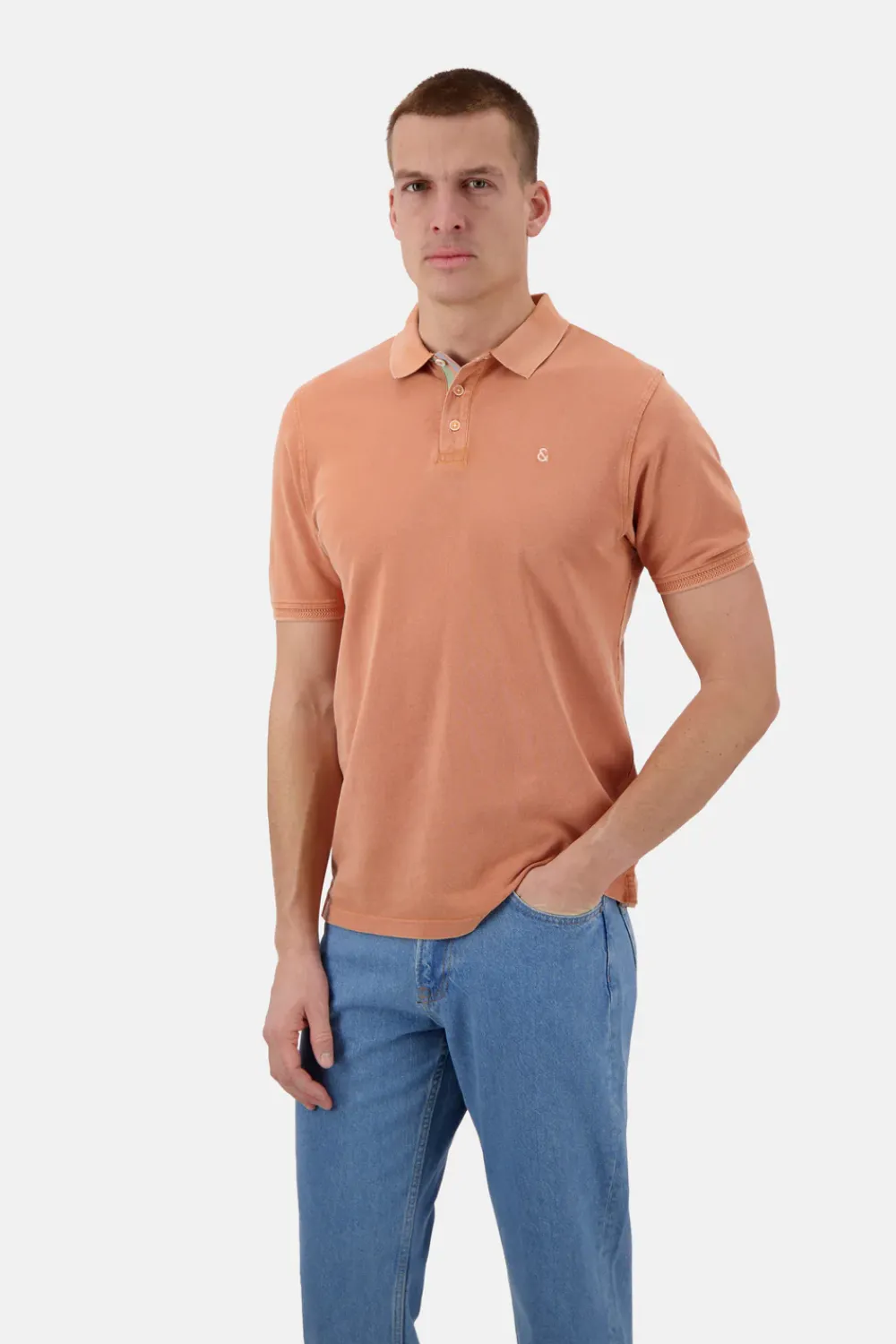 Colours & Sons Basic Polo - Sienna*Herren T-Shirts & Polos|T-Shirts & Polos