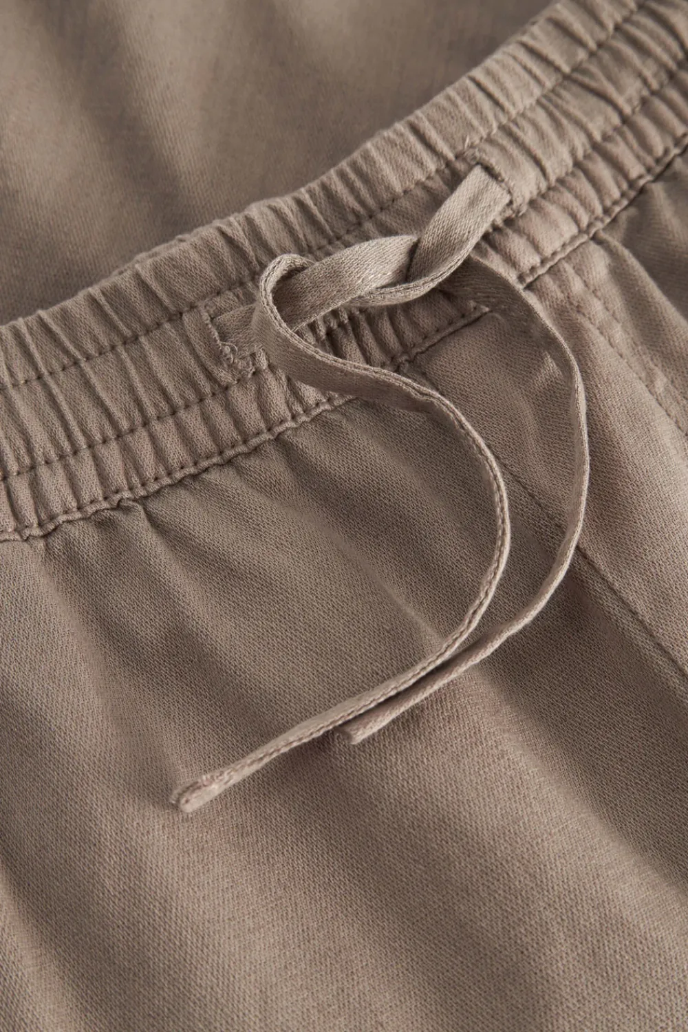 Colours & Sons Basic Shorts Leinen Blend - Sepia*Herren Shorts