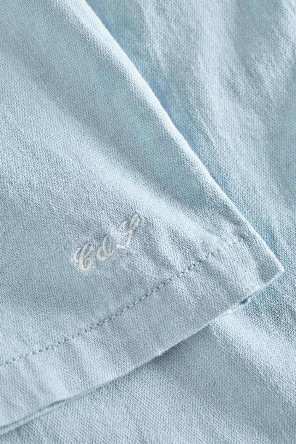 Colours & Sons Basic Shorts Leinen Blend - Vintage Blue*Herren Shorts