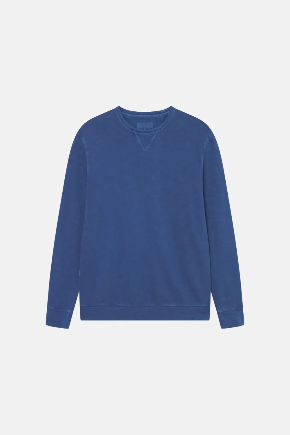 Colours & Sons Basic Sweatshirt-washed - Royal*Herren Sweatshirts