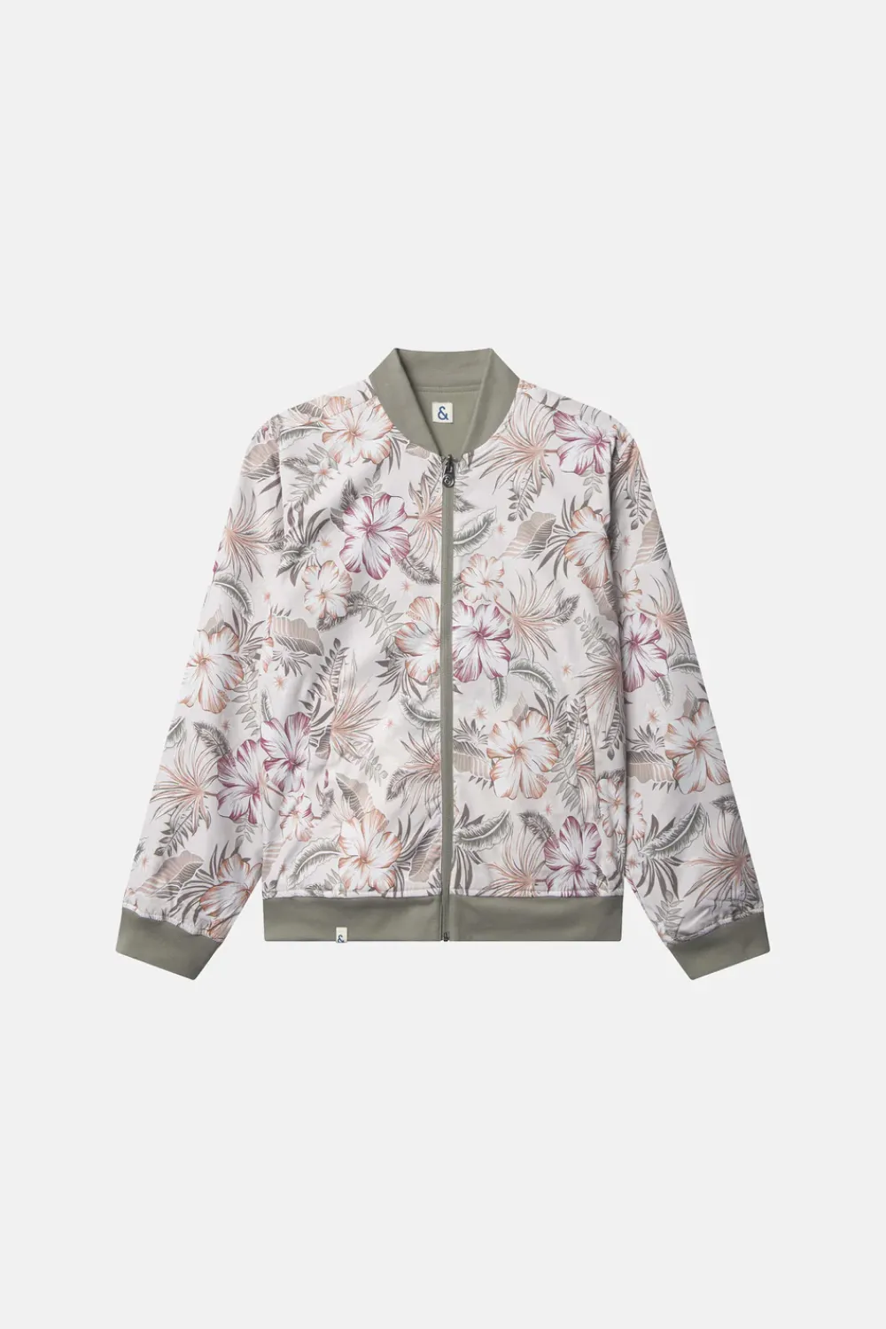 Colours & Sons Blouson Reversible - Pistachio-Flowers*Herren Jacken