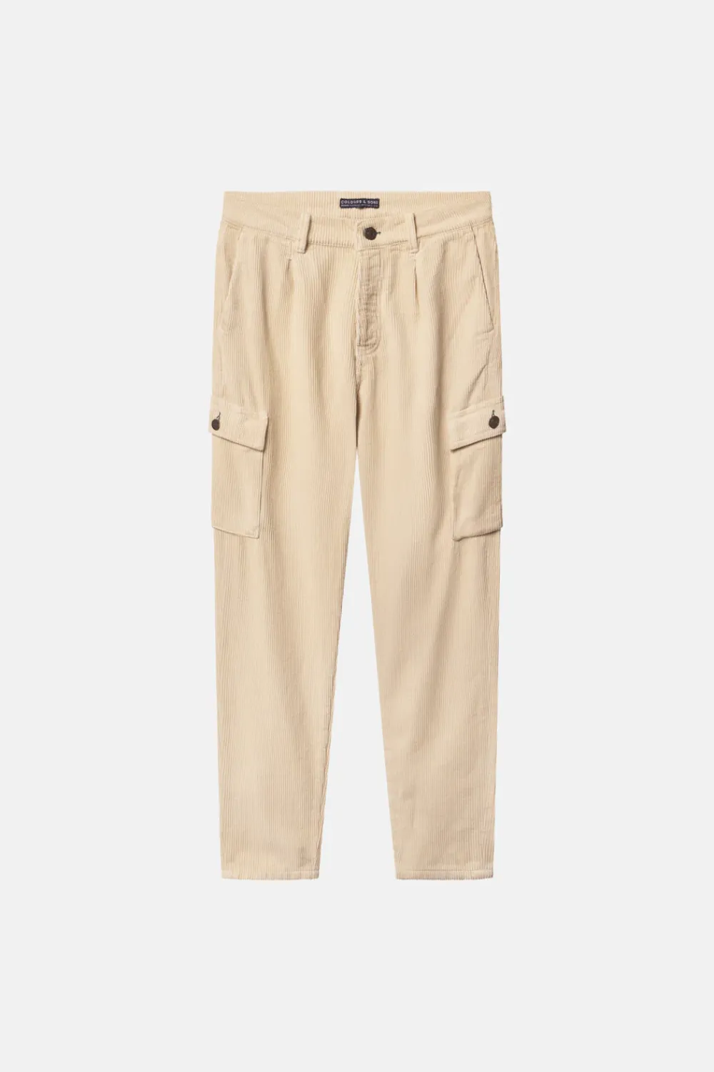Colours & Sons Cargo Cordhose - Offwhite*Herren Hosen