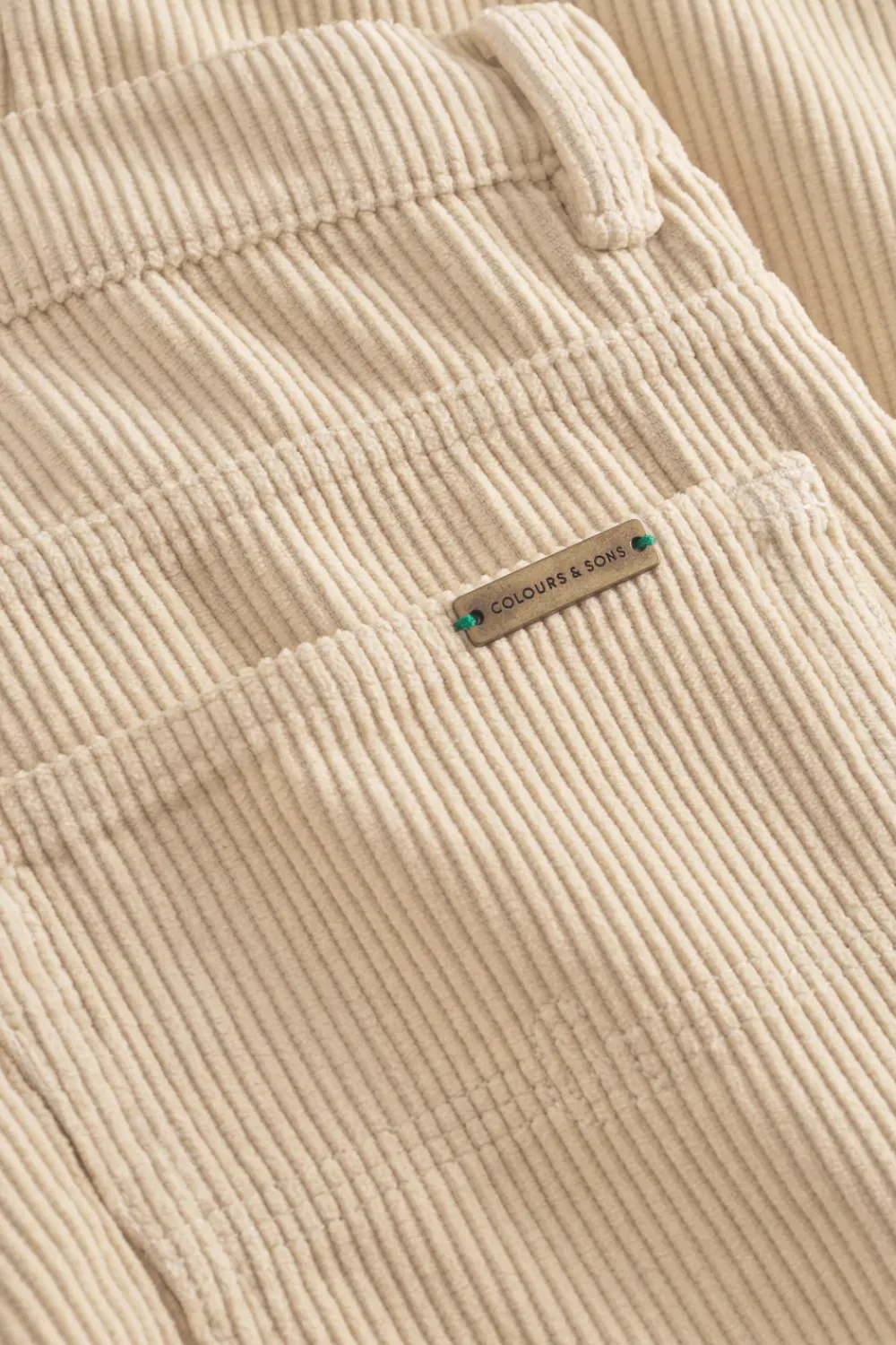 Colours & Sons Cargo Cordhose - Offwhite*Herren Hosen