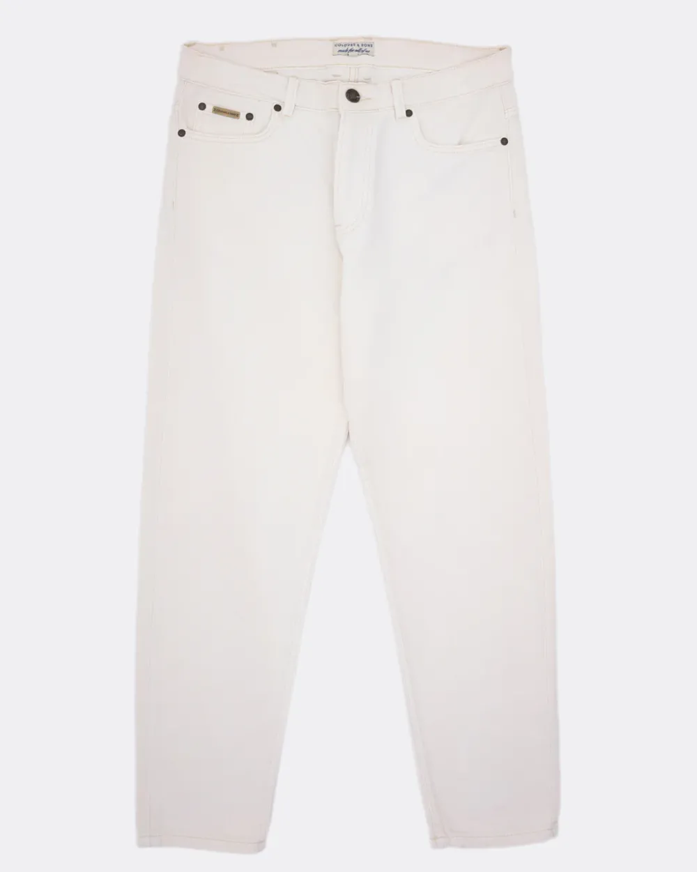 Colours & Sons Denim Cropped - Offwhite*Herren Jeans