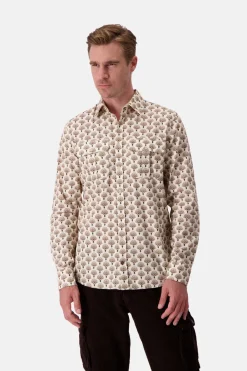 Colours & Sons Hemd gemustert - Art Deco*Herren Hemden