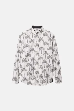 Colours & Sons Hemd gemustert - Palms*Herren Hemden