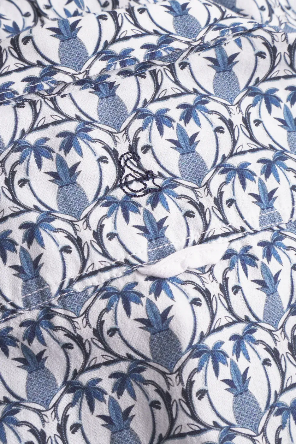 Colours & Sons Hemd gemustert - Pineapples*Herren Hemden