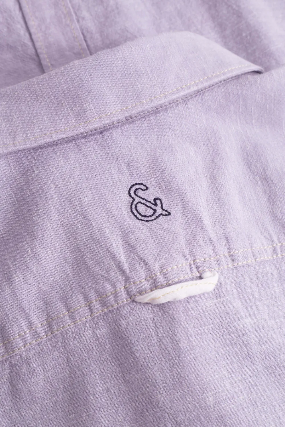 Colours & Sons Hemd Leinen Blend - Orchid*Herren Hemden