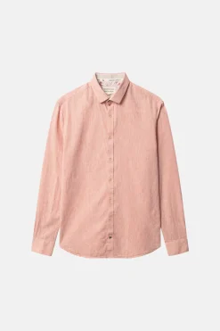Colours & Sons Hemd Leinen Blend - Sienna*Herren Hemden