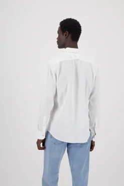 Colours & Sons Hemd Leinen Blend - White*Herren Hemden