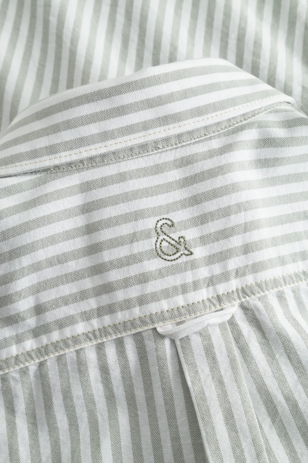 Colours & Sons Hemd Oxford Stripes - Matcha Stripes*Herren Hemden|Hemden