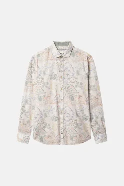 Colours & Sons Hemd Pastell - Desert Paisley*Herren Hemden