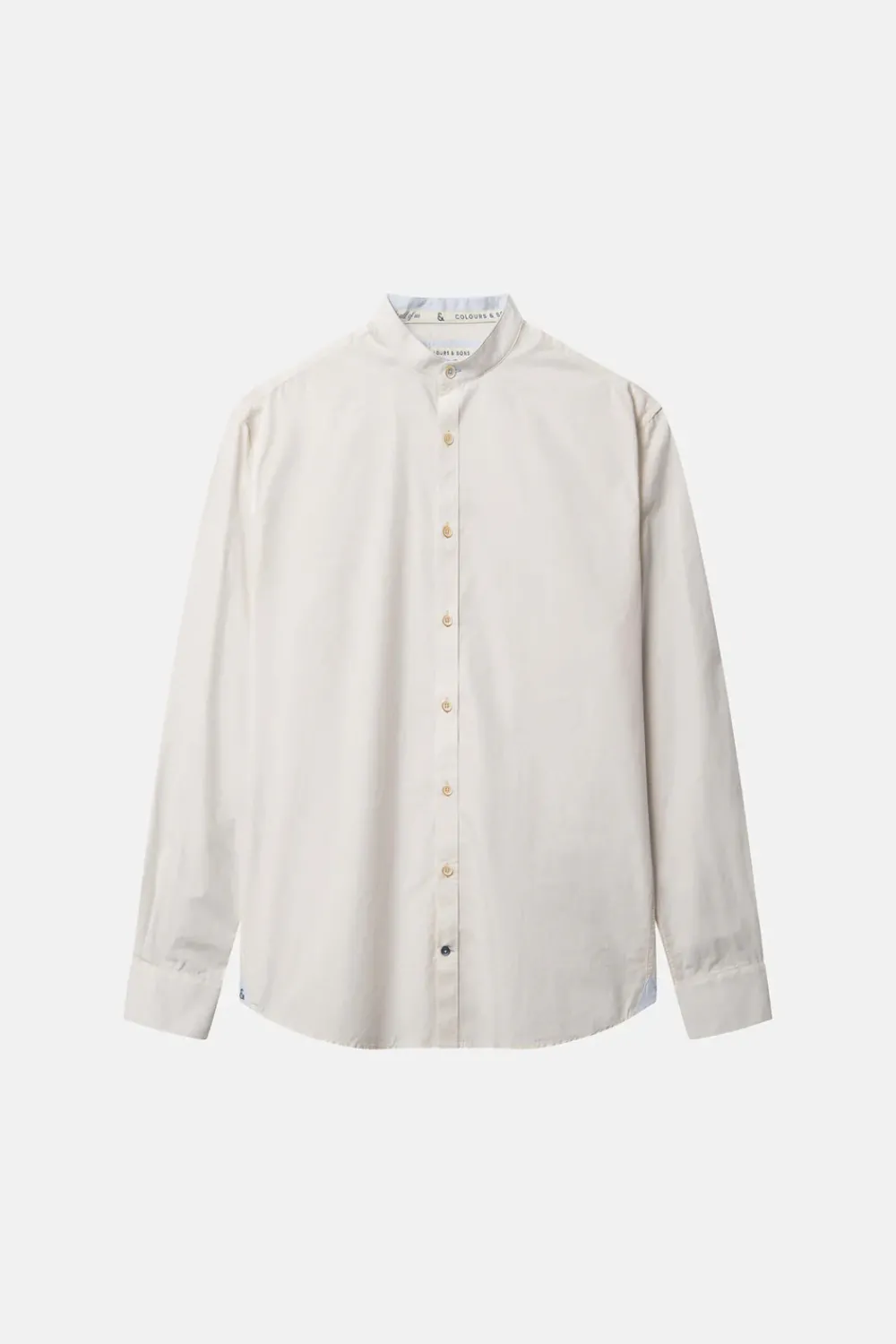 Colours & Sons Hemd Stehkragen - Offwhite*Herren Hemden|Hemden