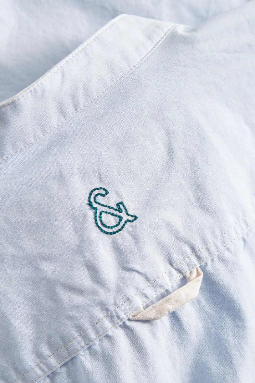 Colours & Sons Hemd Stehkragen - Sky*Herren Hemden