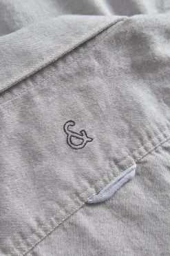 Colours & Sons Hemd Twill Basic - Silver*Herren Hemden|Hemden