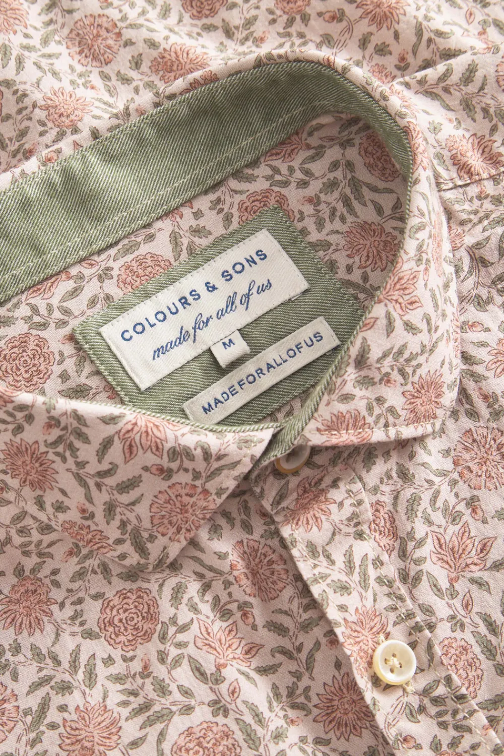 Colours & Sons Hemd-gemustert - Mezcal Flowers*Herren Hemden