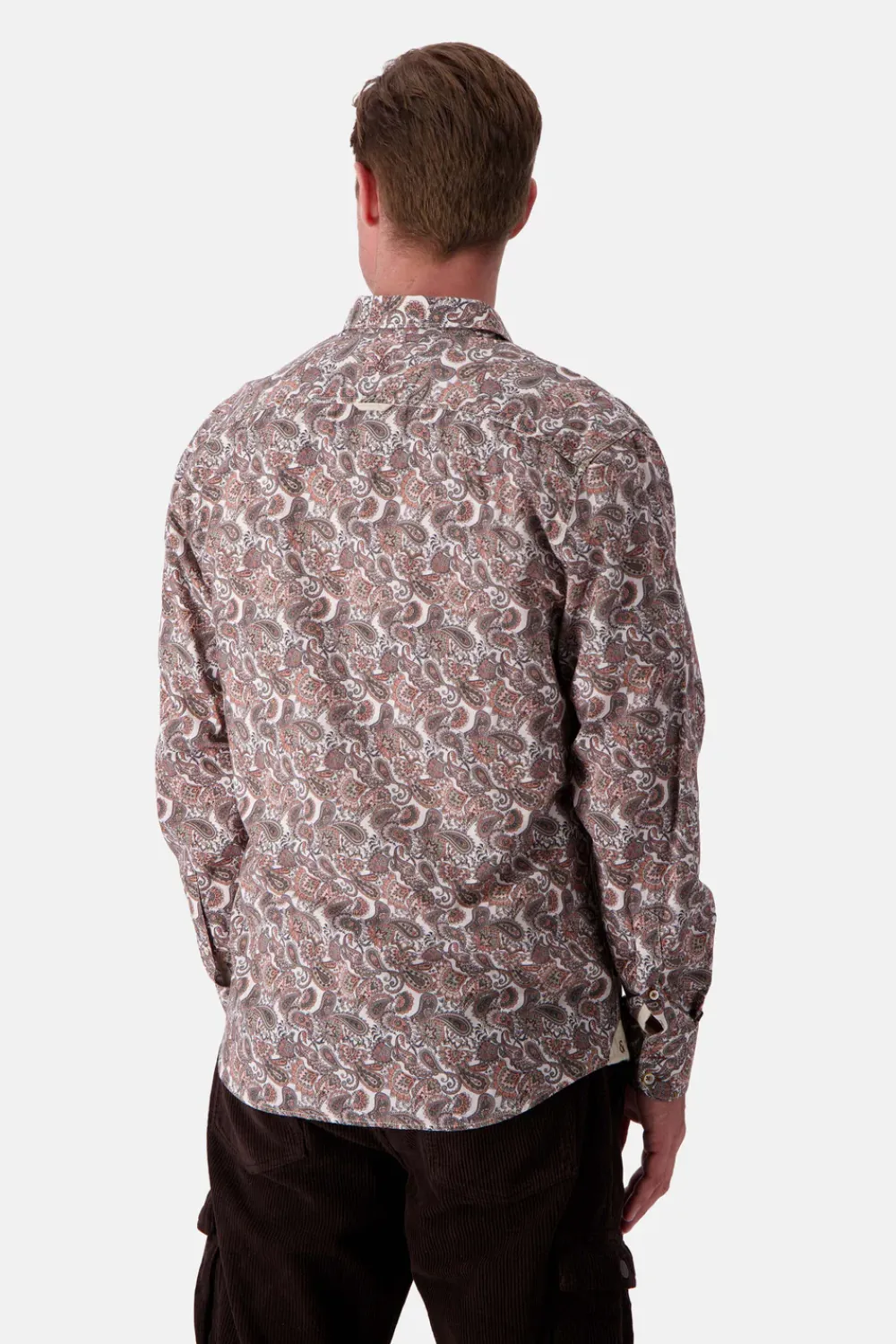 Colours & Sons Hemd-gemustert - Mezcal Paisley*Herren Hemden
