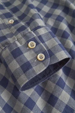 Colours & Sons Hemd-gemustert - Navy Vichy*Herren Hemden