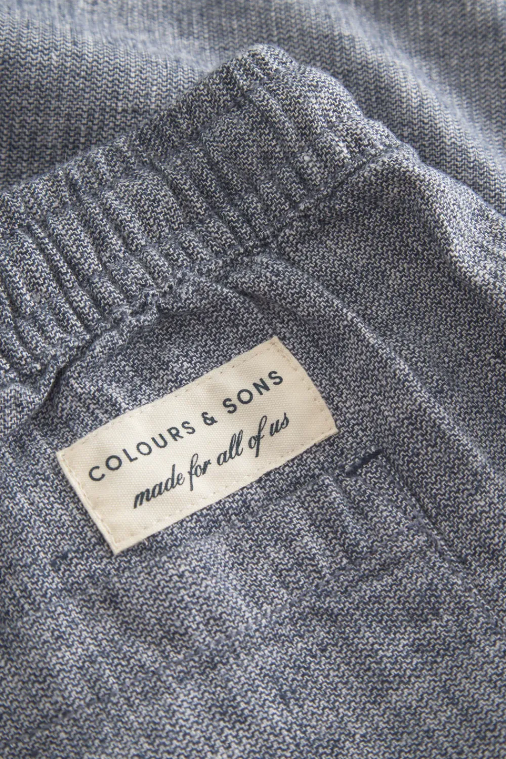 Colours & Sons Hose Leinen Blend - River Twill*Herren Hosen