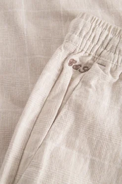 Colours & Sons Hose Leinen Blend - Tent Check*Herren Hosen