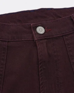 Colours & Sons Jeans Coloured Denim - Port Wine*Herren Jeans
