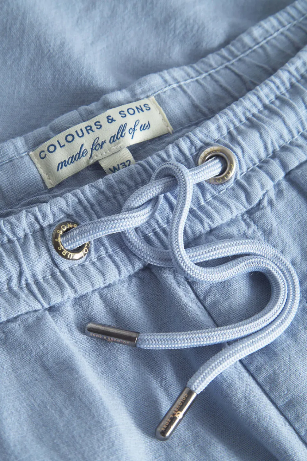 Colours & Sons Leinen Hose - Vintage Blue*Herren Hosen
