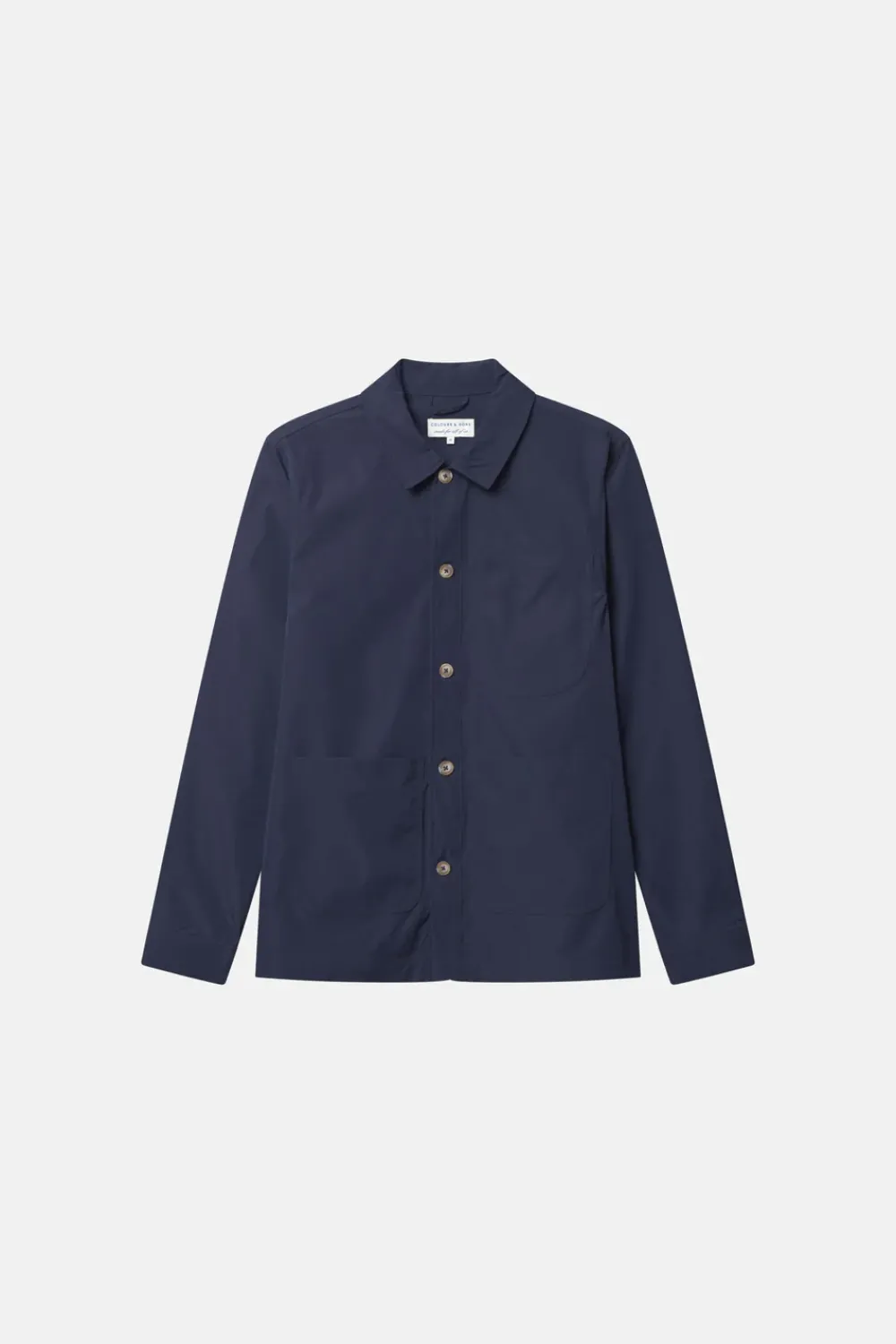 Colours & Sons Light Overshirt - Navy*Herren Hemden|Jacken
