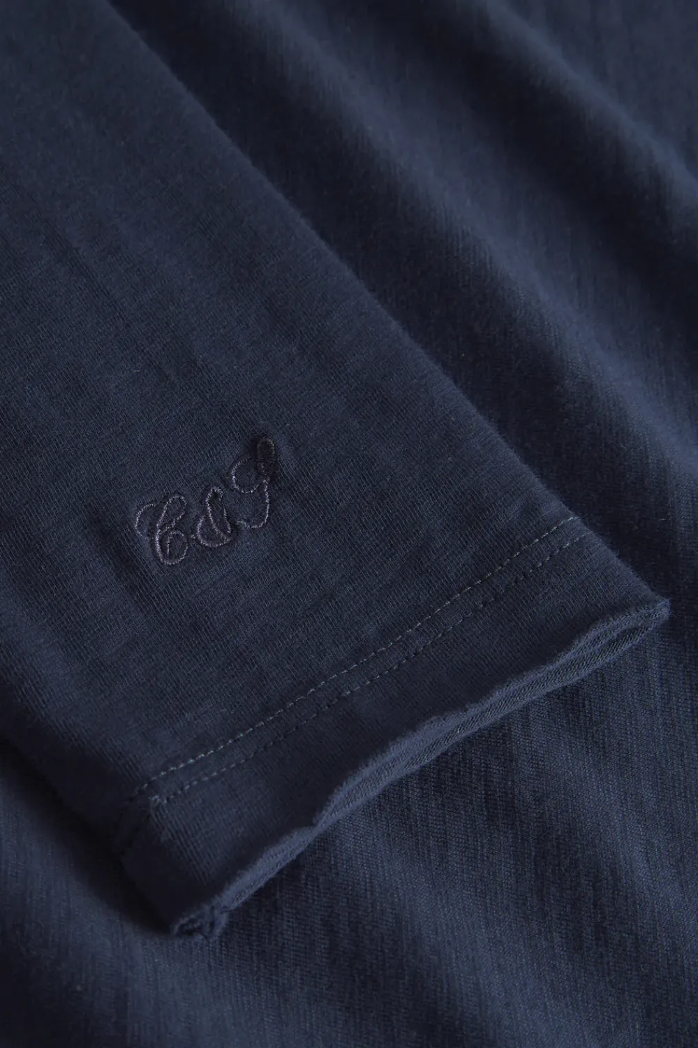 Colours & Sons Longsleeve Slub - Navy*Herren T-Shirts & Polos|Longsleeves