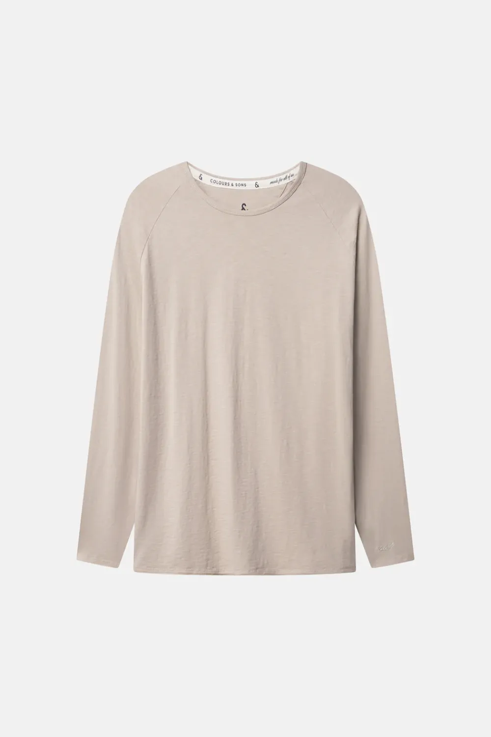 Colours & Sons Longsleeve Slub - Tent*Herren T-Shirts & Polos|Longsleeves