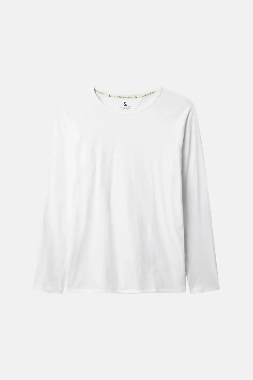 Colours & Sons Longsleeve Slub - White*Herren T-Shirts & Polos|Longsleeves