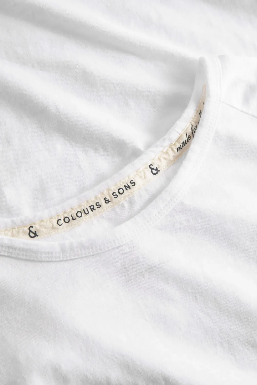Colours & Sons Longsleeve Slub - White*Herren T-Shirts & Polos|Longsleeves