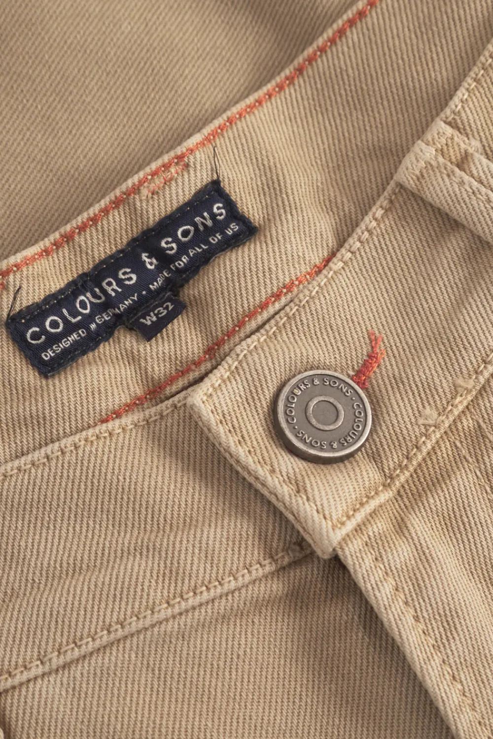 Colours & Sons Natural Dye Denim - Tent*Herren Jeans
