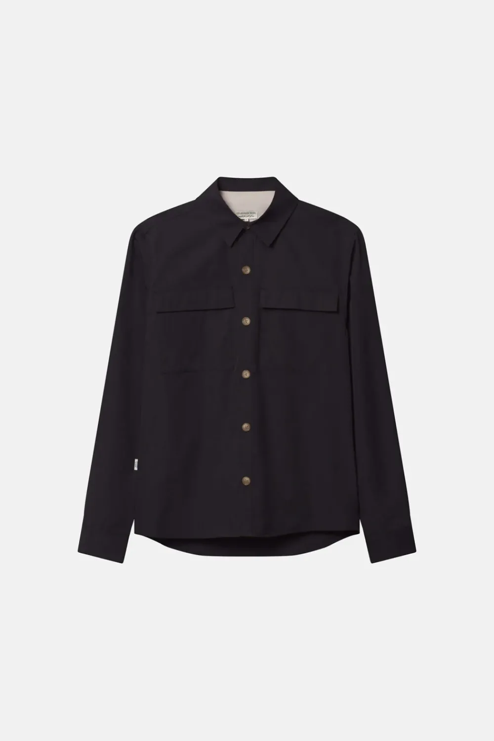 Colours & Sons Overshirt-Pocket - Black*Herren Hemden|Jacken
