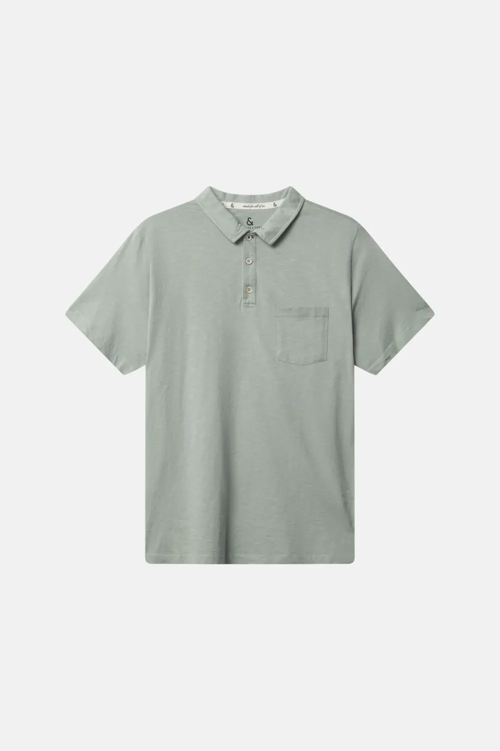 Colours & Sons Polo - Slub - Lime*Herren T-Shirts & Polos|T-Shirts & Polos