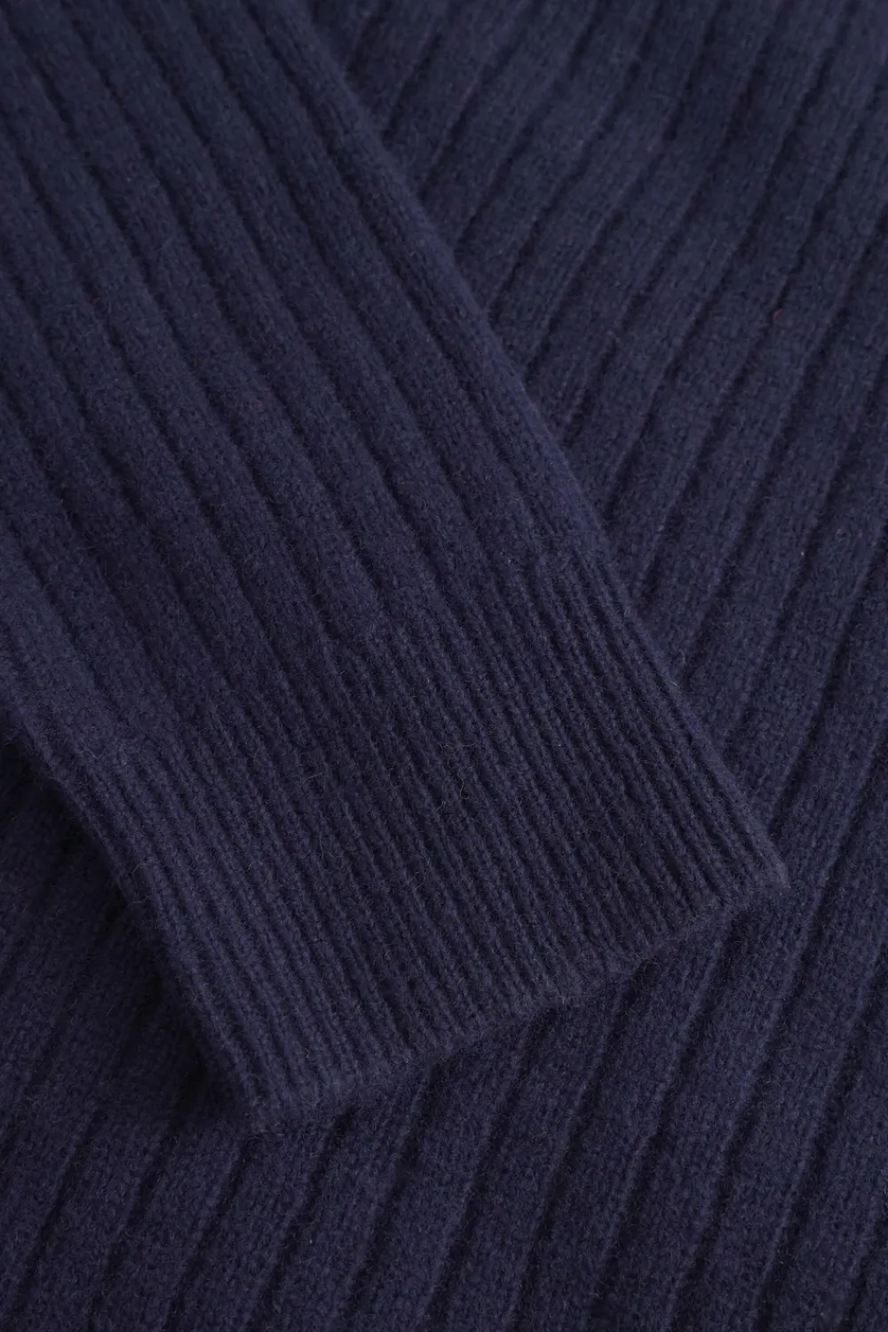 Colours & Sons Pullover Johnny Kragen - Navy*Herren Pullover