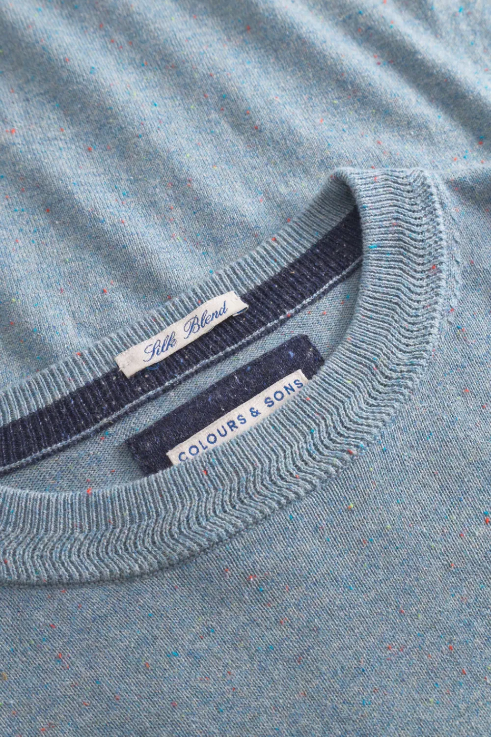 Colours & Sons Pullover Silk Blend - Kimono*Herren Pullover